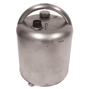 Stainless steel trillium horizon 120 standing upright