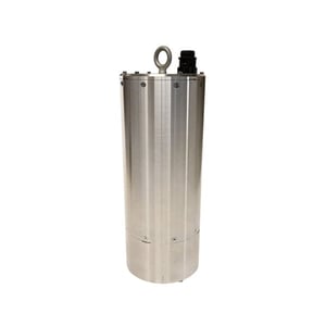 Stainless Steel Trillium 120 posthole variant standing upright